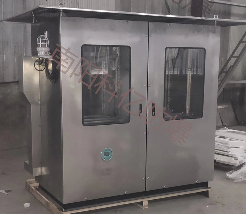 左右腔<a href=https://www.nykeyiex.com/products/fangbaozhengyalei/ target=_blank class=infotextkey>防爆正压柜</a>